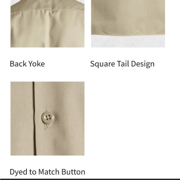 Dickies short sleeve men's work shirt big & tall - Picture 5 of 5